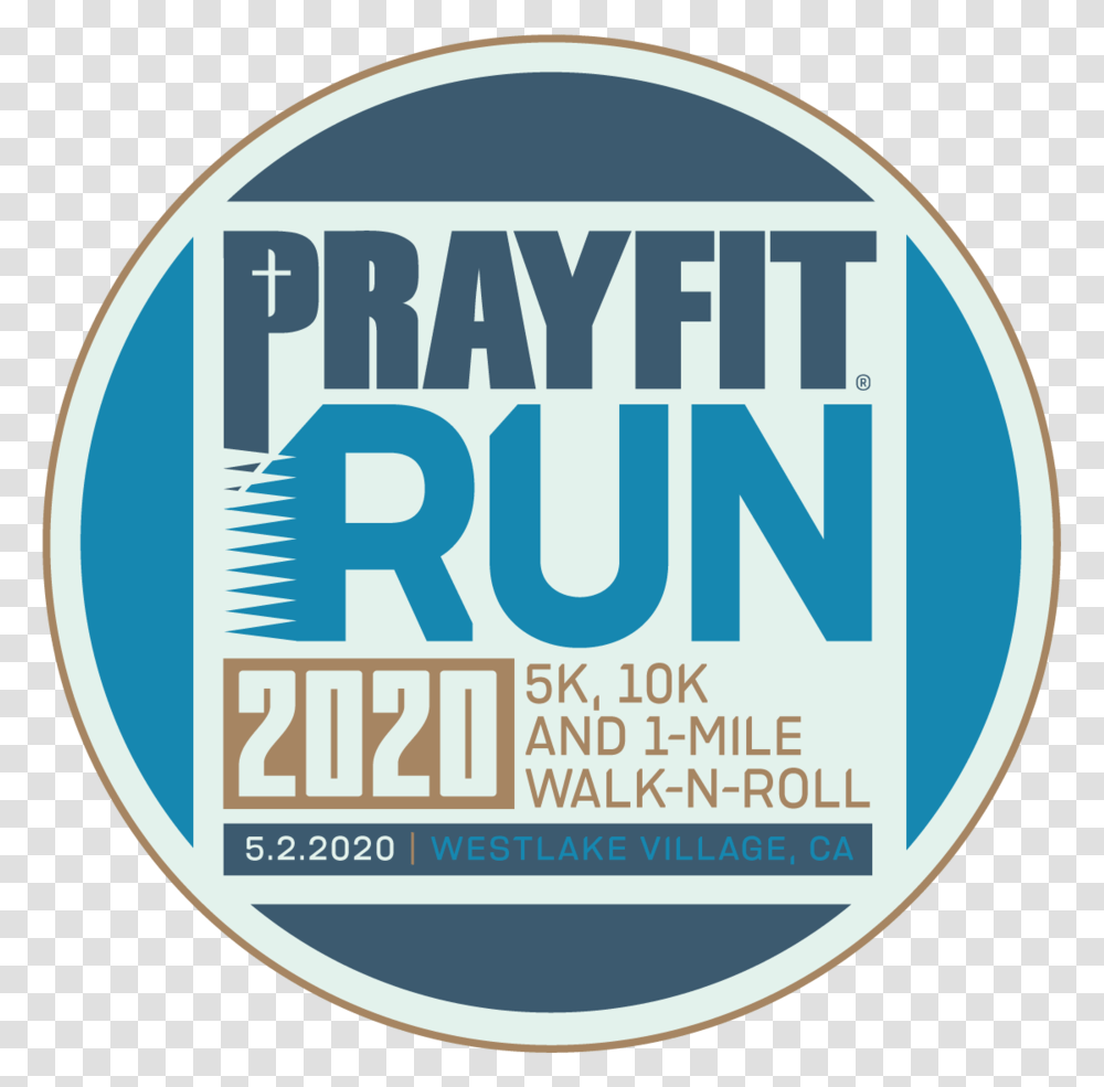 2020 Prayfitrun Medal Newv2 Circle, Label, Sticker, Logo Transparent Png