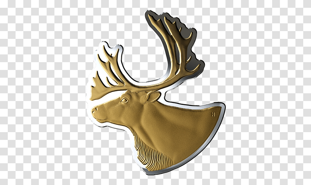2020 Real Shapes 50 Coin Subscription, Antler, Bronze Transparent Png