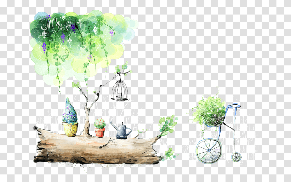 2020 Watercolor Nature, Plant, Meal Transparent Png