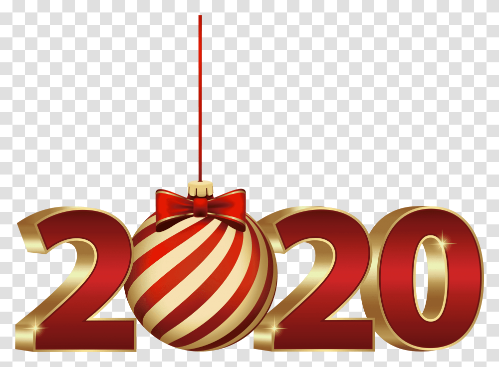 2020 With Christmas Ball Clipart Xmas Clipart 2020, Pottery, Text, Dynamite, Bomb Transparent Png