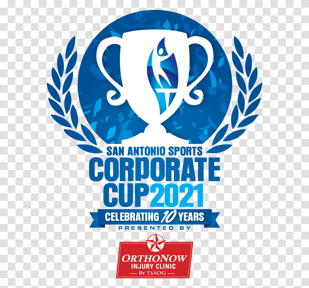 2021 San Antonio Sports Corporate Cup Presented By Orthonow Reyes Park, Advertisement, Poster, Flyer, Paper Transparent Png