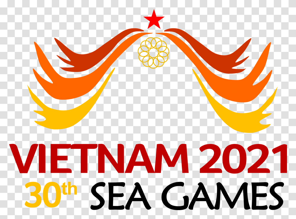 2021 Southeast Asian Games Logo, Symbol, Text, Trademark, Graphics Transparent Png