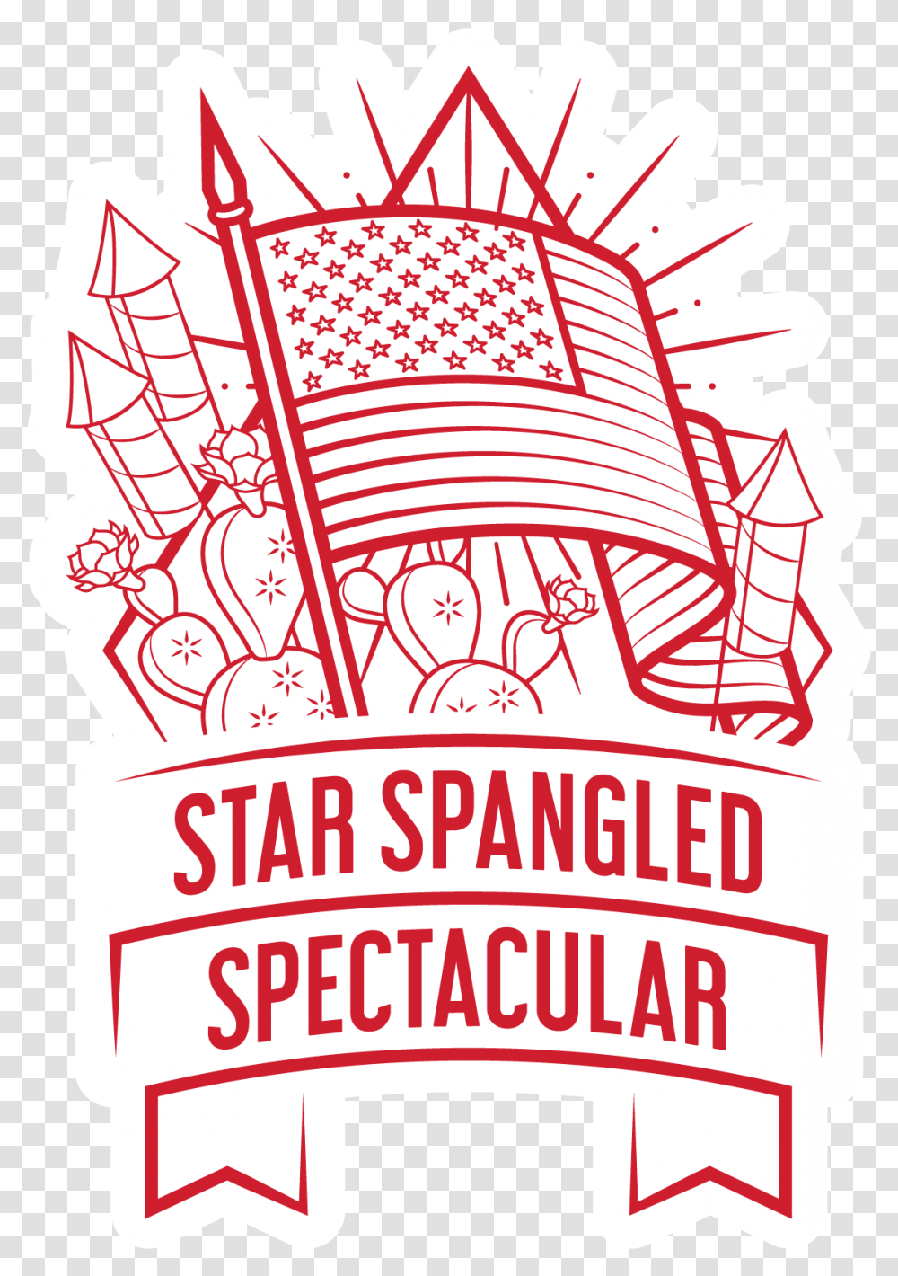 2021 Star Spangled Spectacular Town Of Marana 4th July Icon, Art