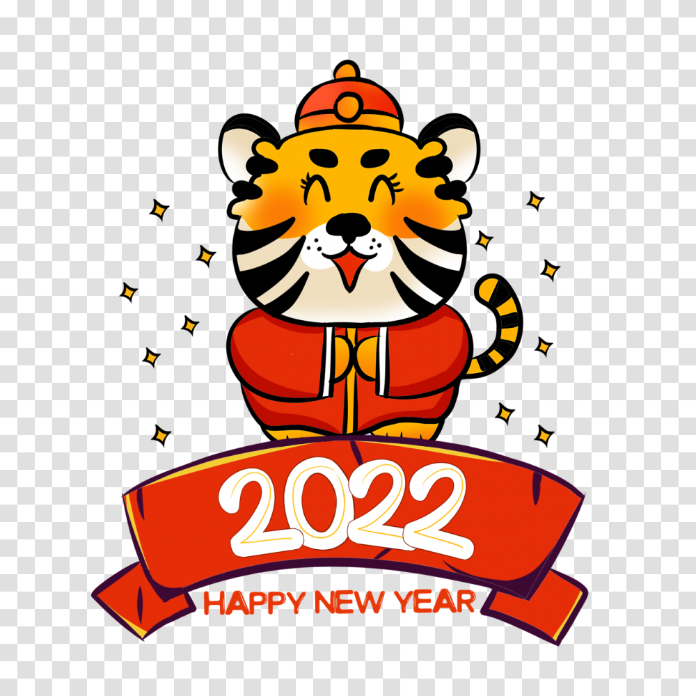 2022 Year Of The Tiger New Year, Diwali, Graphics, Art, Advertisement Transparent Png