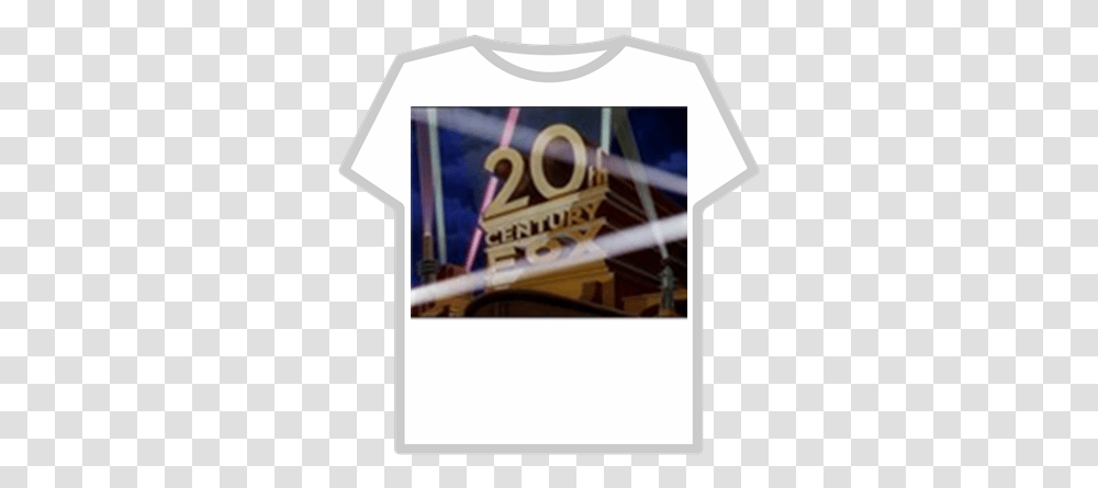 20th Century Fox Logo 1935 Roblox 20th Century Fox, Clothing, Sleeve, Flyer, Poster Transparent Png