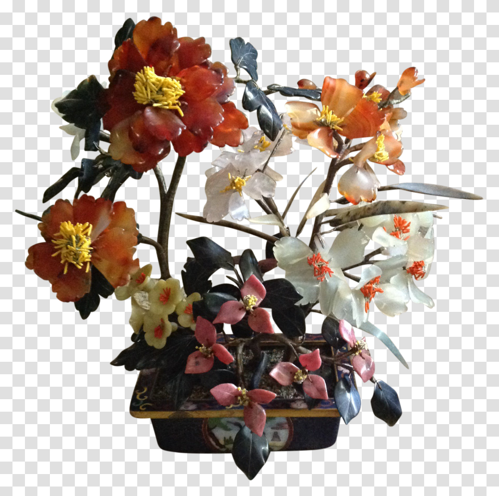 20th Century Shell Stone Japanese Bonsai Flower Sculpture, Ikebana, Art, Vase, Ornament Transparent Png