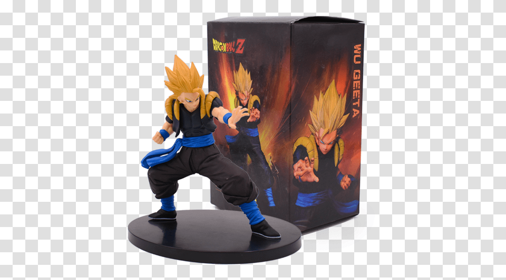 22cm Dragon Ball Z Pvc Figures Goku Vegeta Gohan Gogeta Fictional Character, Person, Human, Shoe, Footwear Transparent Png