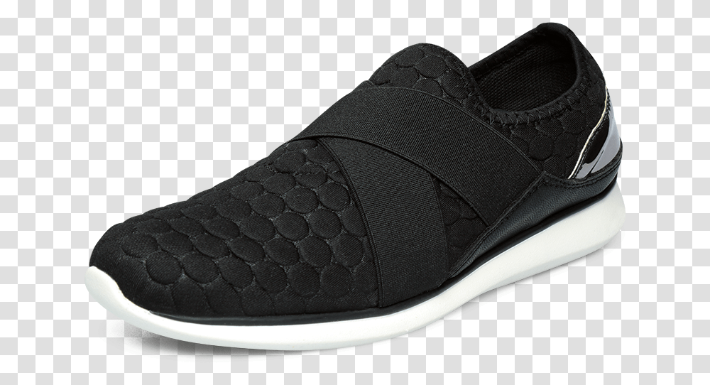 236 Tenis Casual Moderno Negro Con Suela Blanca Slip On Shoe, Apparel, Footwear, Sneaker Transparent Png