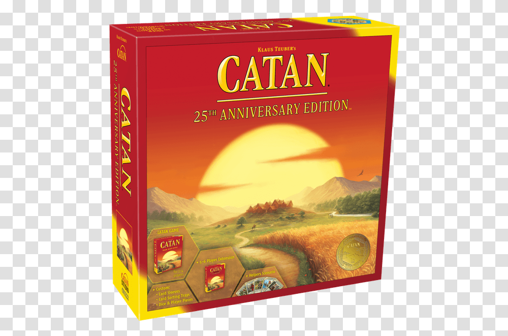25th Anniversary Edition Catan 25th Anniversary, Disk, Dvd Transparent Png