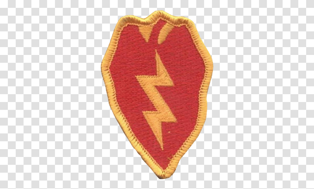 25th Infantry Division Shoulder Patch Full Color Emblem, Armor, Shield, Rug, Sweater Transparent Png