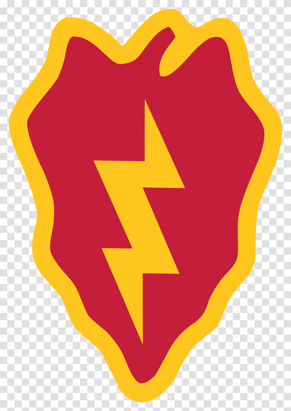 25th Infantry Division Shoulder Sleeve Insignia 25th Infantry Division, Plant, Food, Hand Transparent Png