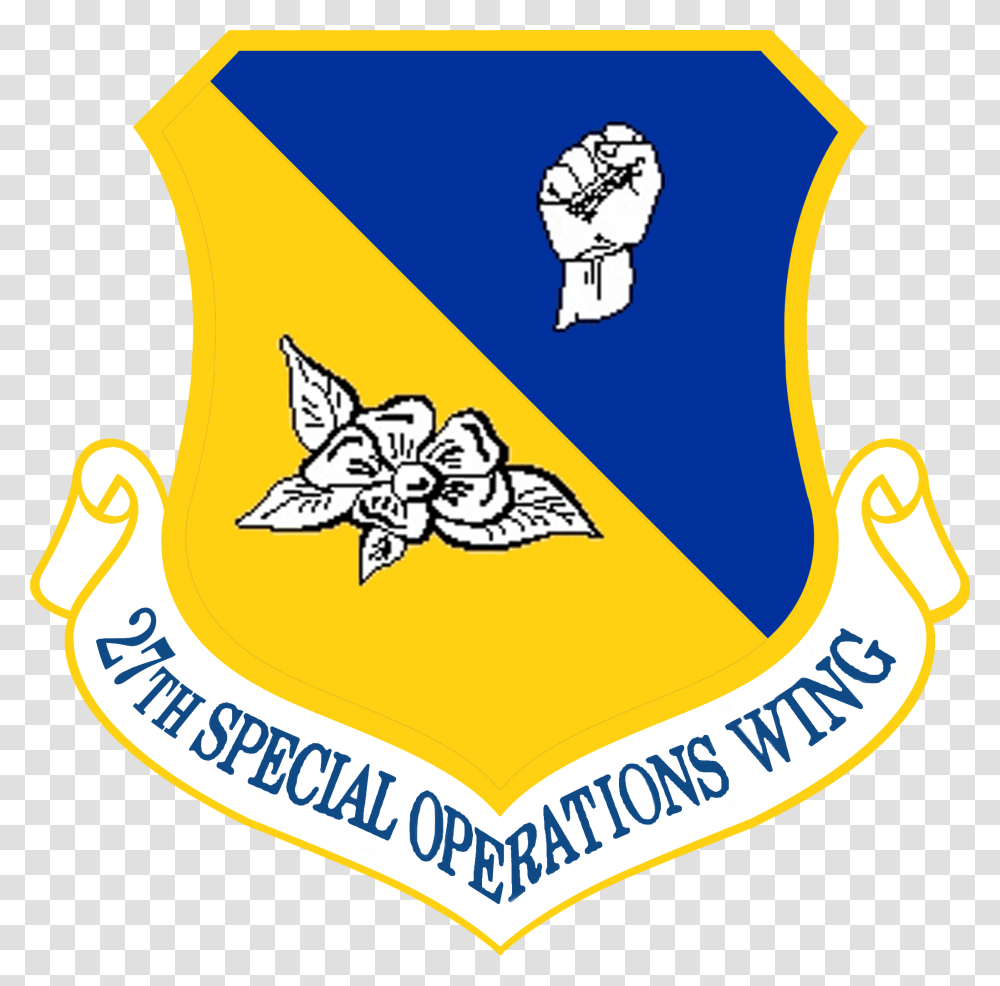 27th Special Operations Wing 27 Special Operations Wing Patch, Label, Logo Transparent Png