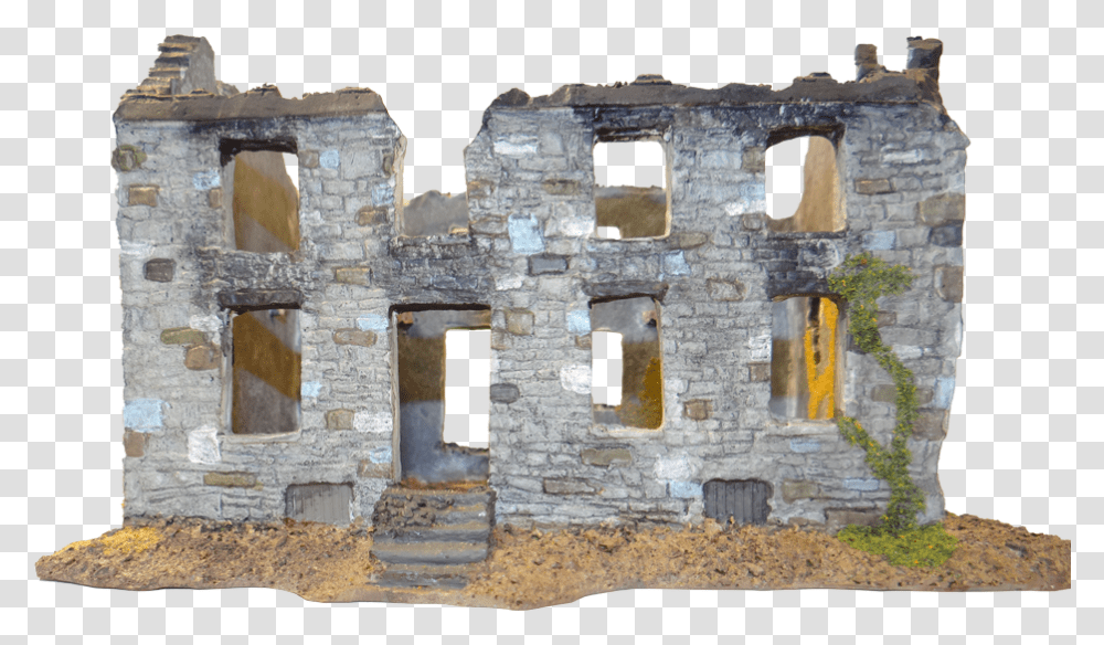 28mm Stone House Ruin Wall, Ruins, Archaeology, Building, Castle Transparent Png