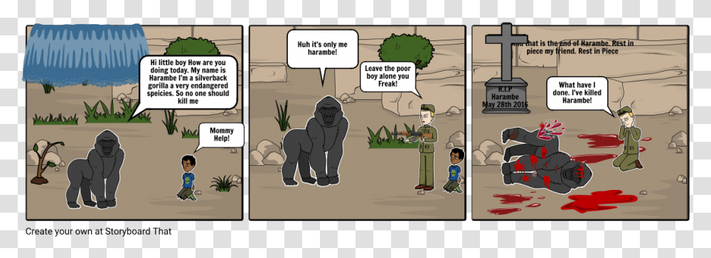 28th Of May Harambe, Comics, Book, Elephant, Wildlife Transparent Png