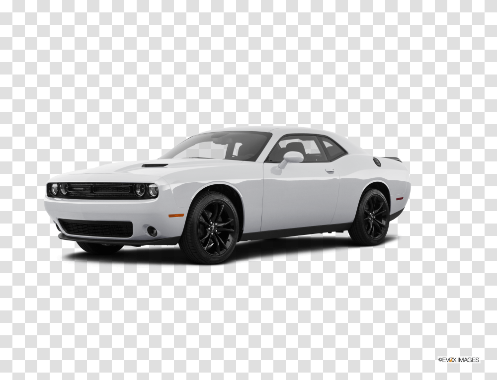 2d Car 2019 Dodge Challenger Gt White, Sports Car, Vehicle, Transportation, Automobile Transparent Png