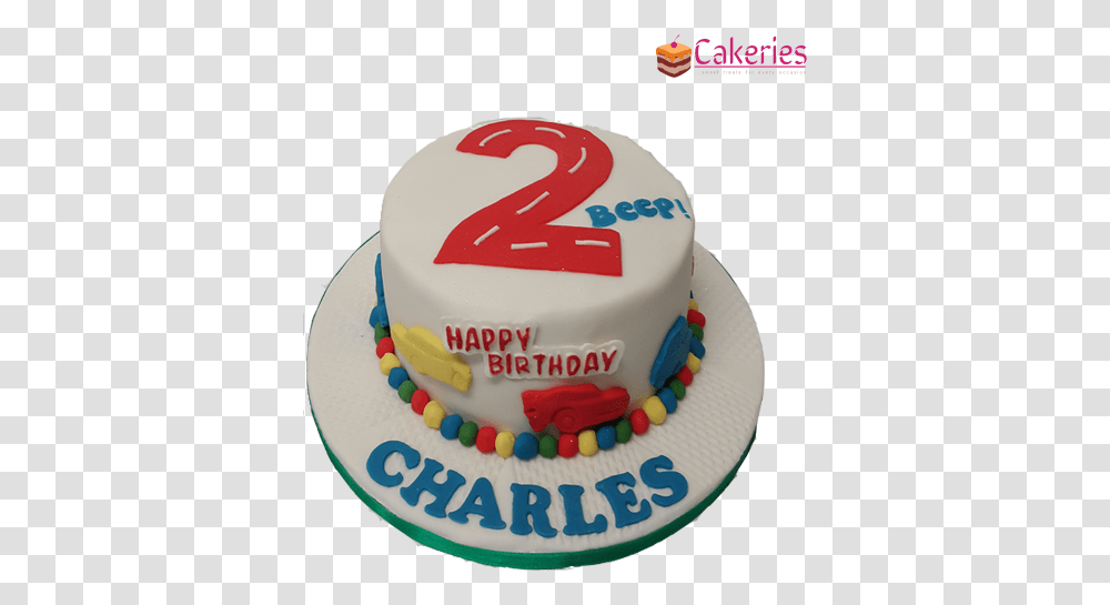2nd Birthday Cake Cars Cakeries, Dessert, Food, Icing Transparent Png