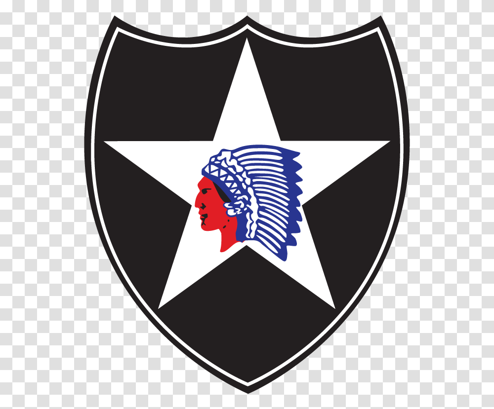 2nd Infantry Division United States Army Shoulder Indian, Armor, Shield Transparent Png