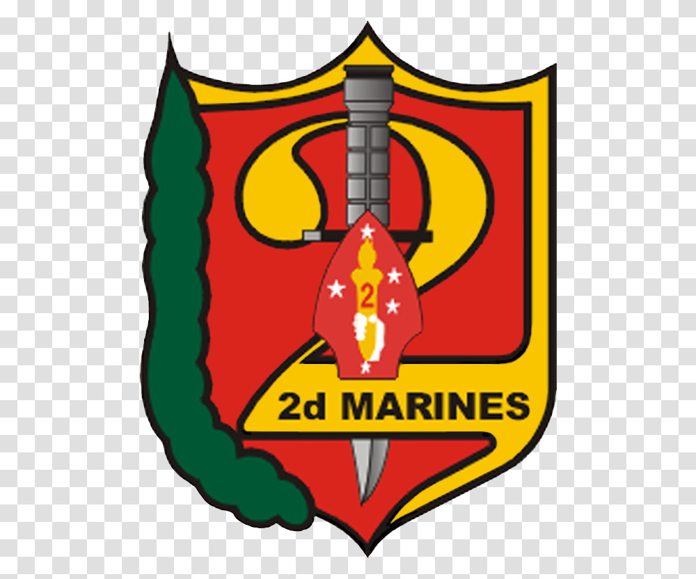 2nd Marine Reg 2nd Marine Regiment Logo, Armor, Label, Weapon Transparent Png