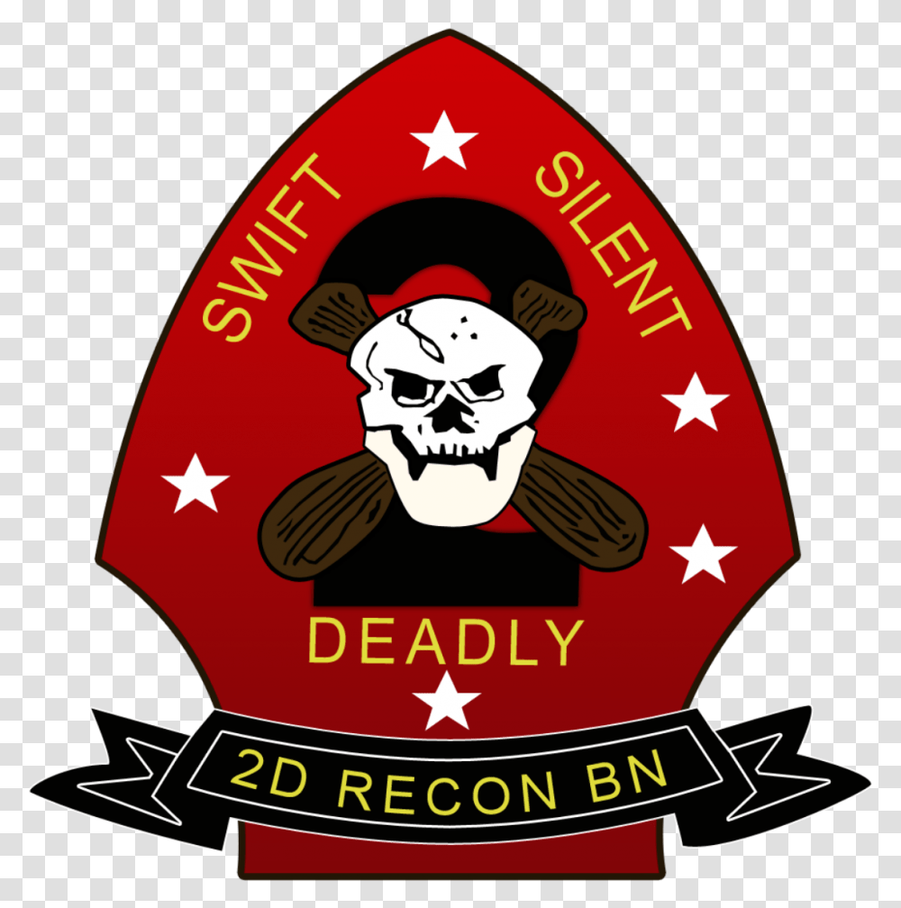 2nd Reconnaissance Battalion, Logo, Trademark, Badge Transparent Png