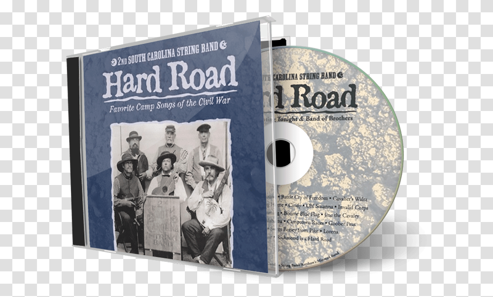 2nd South Carolina String Band Hard Road, Person, Human, Disk, Dvd Transparent Png