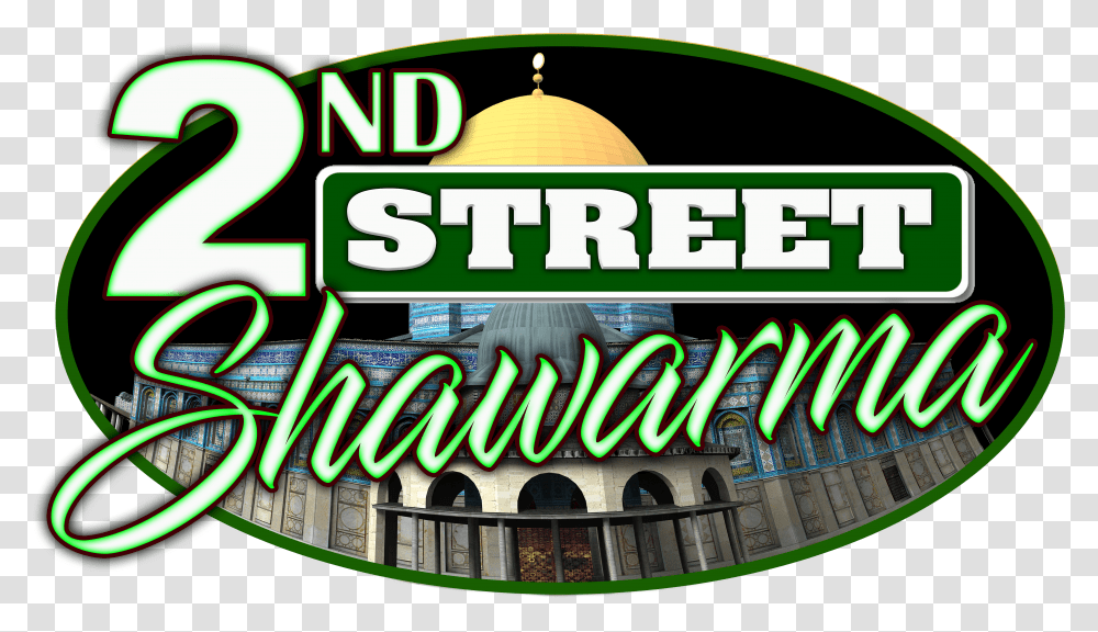 2nd St Shawarma Home Language, Light, Neon, Advertisement, Flyer Transparent Png