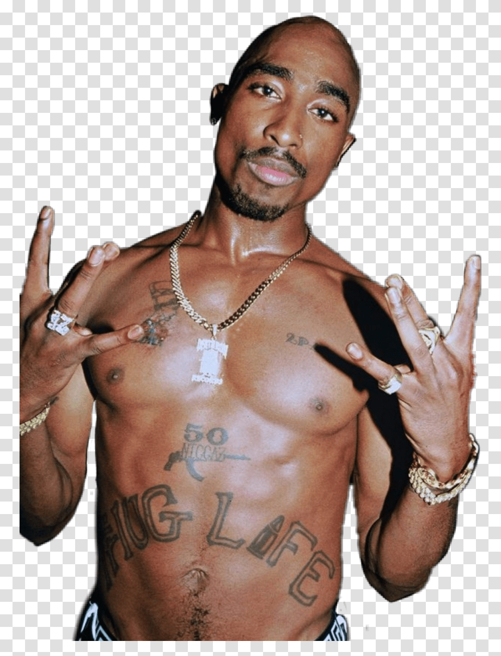2pac Tupac 2pac 1996 4 July, Skin, Person, Human, Tattoo Transparent Png