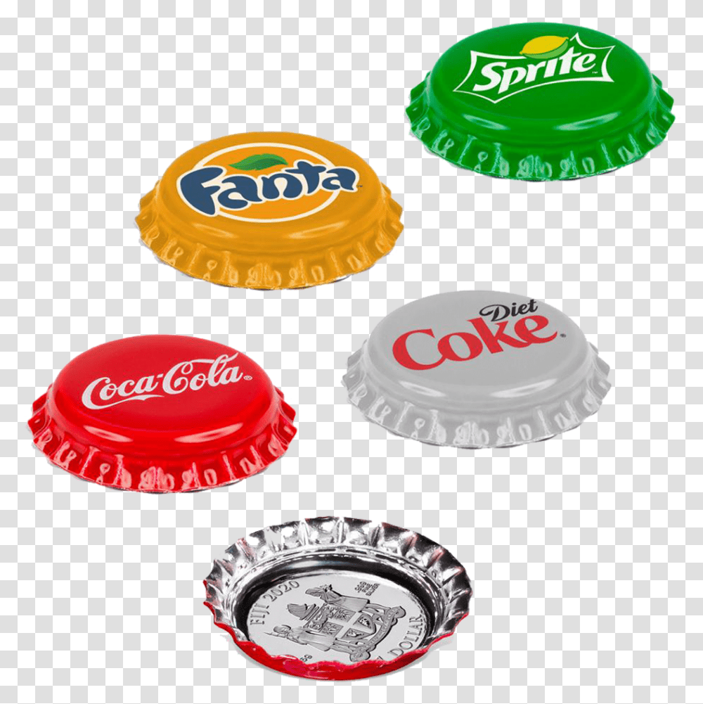 3 Coke Cap Silver Coin, Birthday Cake, Dessert, Food, Beverage Transparent Png