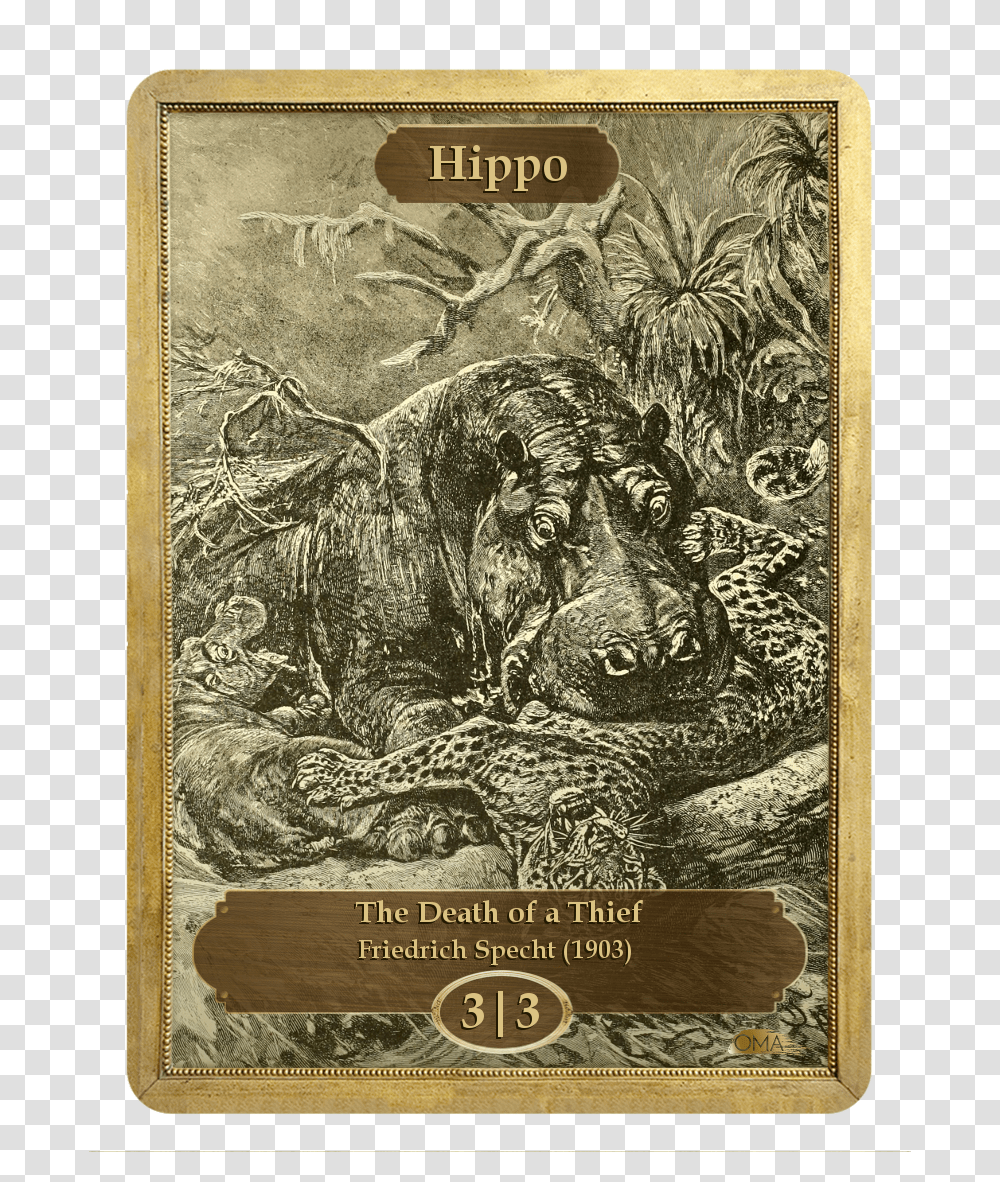 3 Hippo Token, Book, Novel, Water, Rug Transparent Png