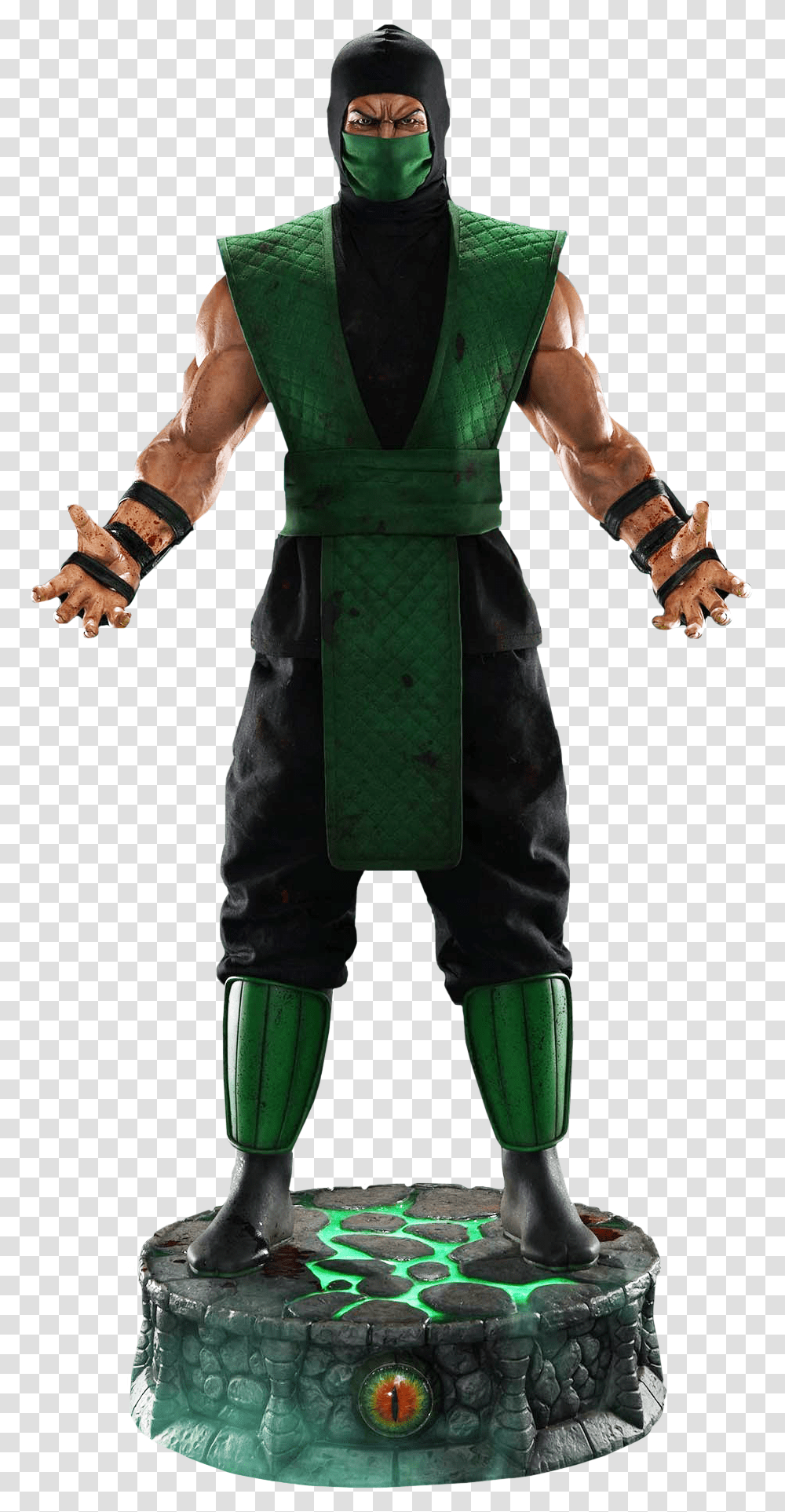 3 Scale Statue, Person, Costume, Ninja Transparent Png