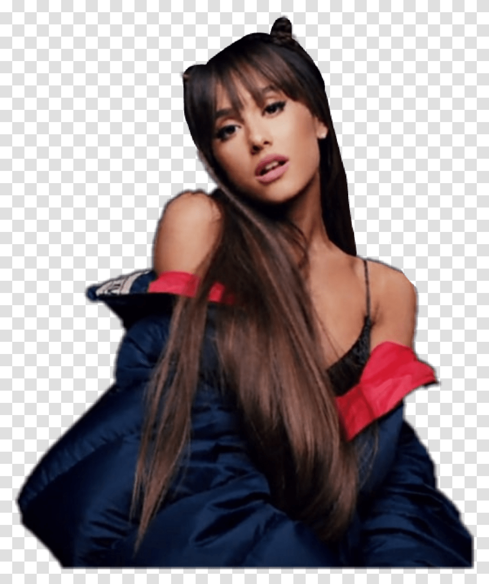 3 Shared Ariana Grande Hair Bangs, Clothing, Female, Person, Face Transparent Png