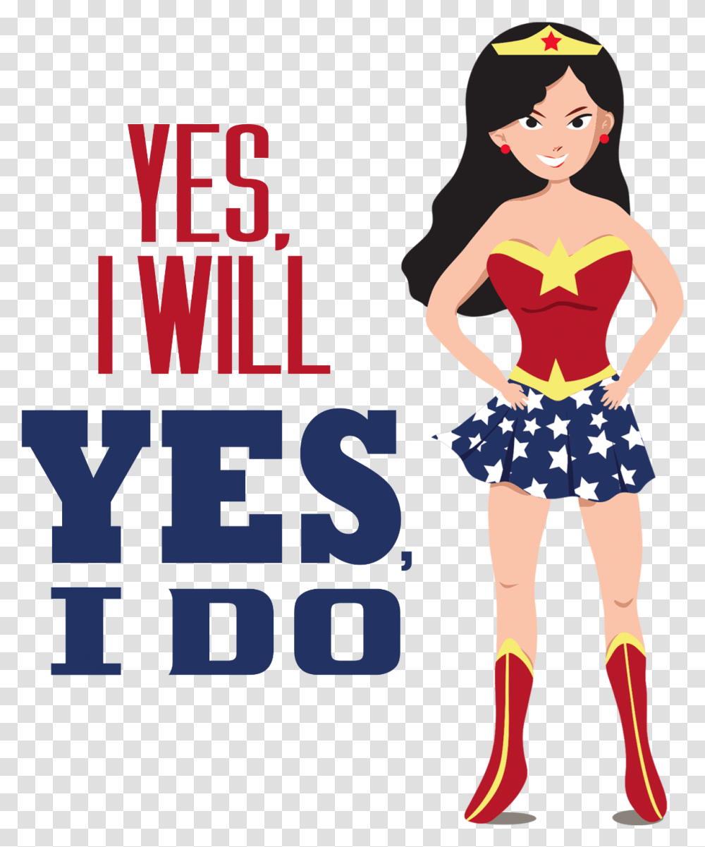 3 We're All Wonderwoman We Are Wonder Woman, Skirt, Female, Person Transparent Png