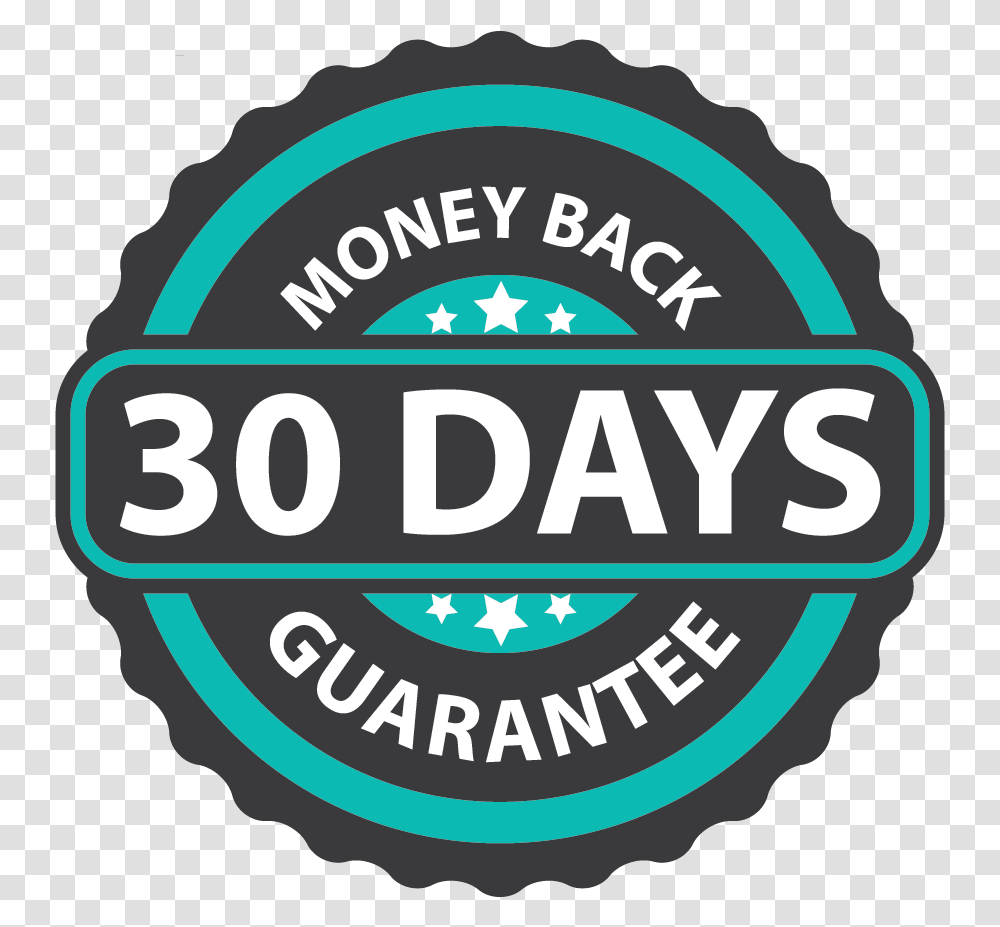 30 Day Guarantee 25 Years Guarantee, Label, Logo Transparent Png
