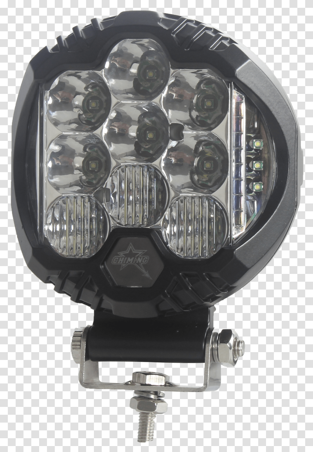30 Watt Driving Light With Dual Side & Angel Eyes Light, Headlight, Wristwatch Transparent Png