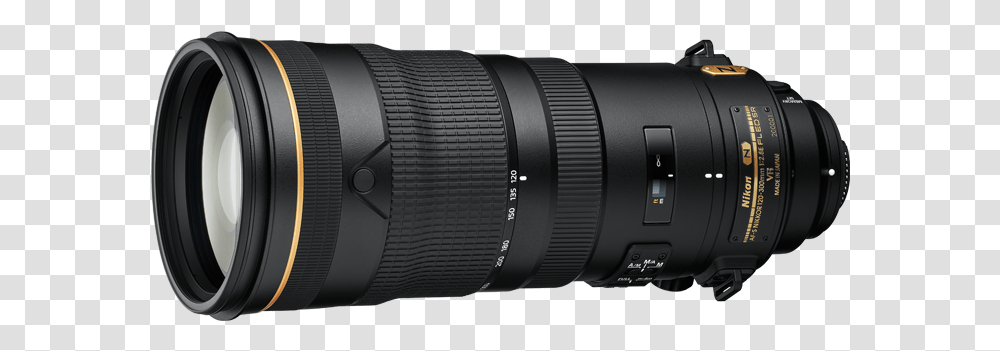 300mm F 2.8e Fl Ed Sr Vr, Camera, Electronics, Camera Lens Transparent Png