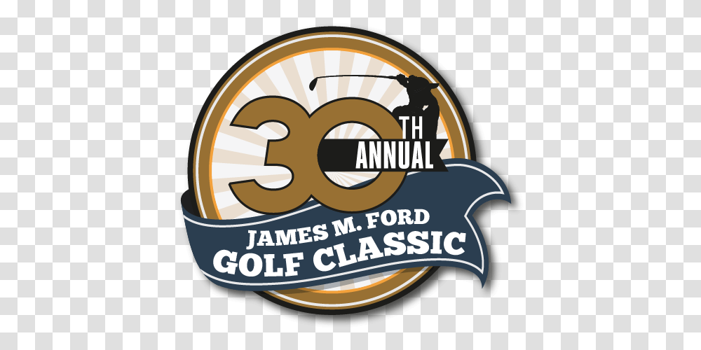 30th Annual Ford Golf Classic Revista Un, Label, Text, Logo, Symbol Transparent Png