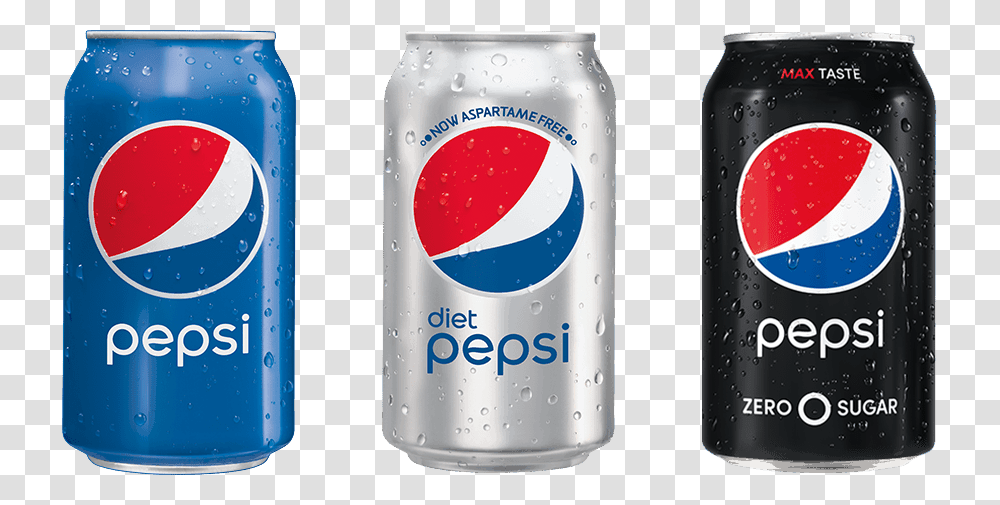 Crystal Pepsi, Soda, Beverage, Drink, Tin Transparent Png
