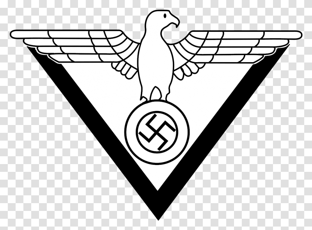 337th Volksgrenadier Division Volksgrenadier, Symbol, Bird, Animal, Swallow Transparent Png
