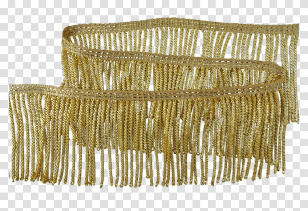 34 Inch Gold Plated Bullion Fringe Brass, Accessories, Accessory, Jewelry, Rug Transparent Png