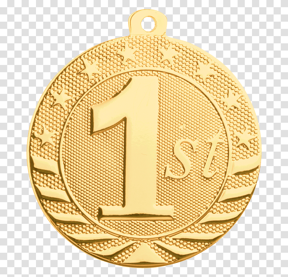 34 Starbrite Medal 1st Place Gold First Place Medal, Lamp, Rug, Number, Symbol Transparent Png