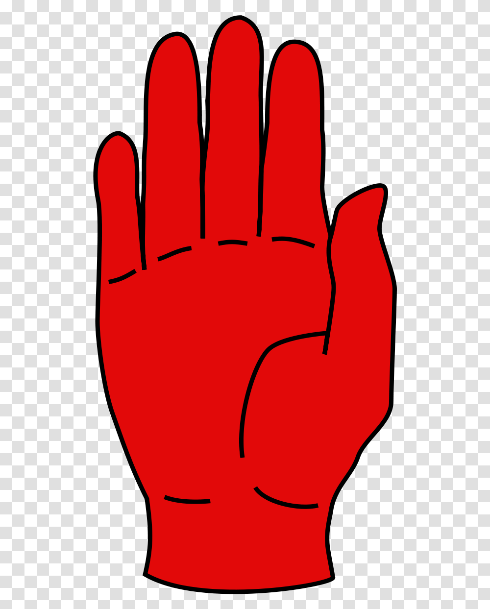 36th Ulster Division Wikipedia Red Hand Of Ulster, Fist, Plant, Weapon, Weaponry Transparent Png