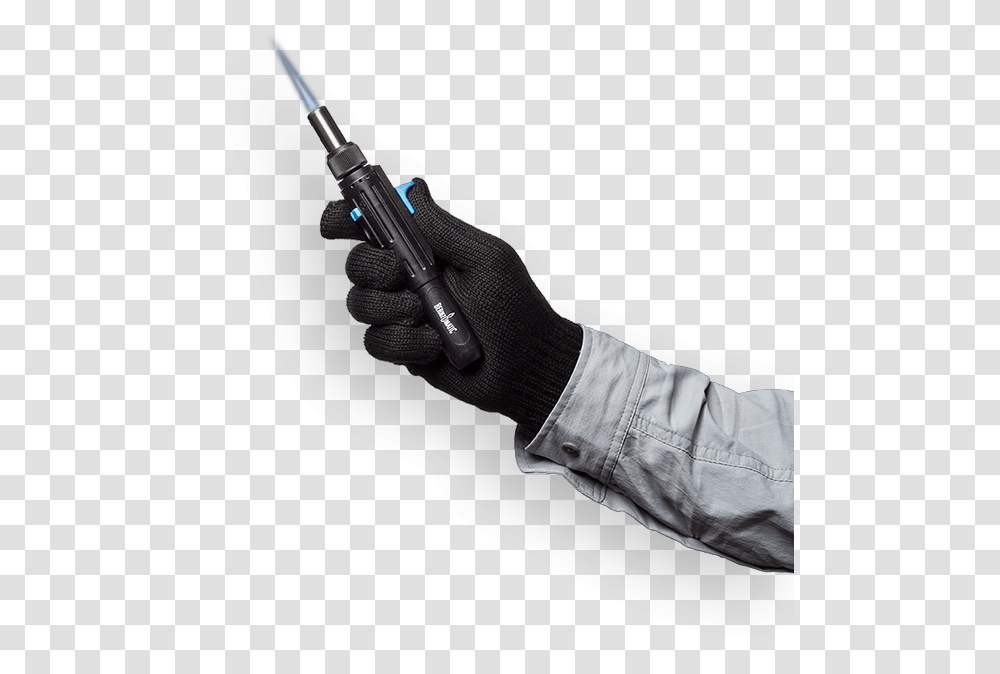 3a Crop Soldering Iron, Person, Human, Hand, Weapon Transparent Png