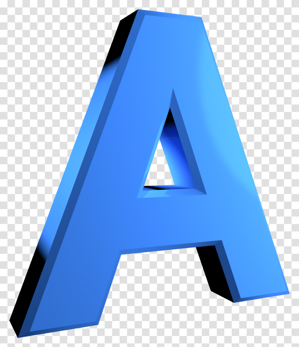 3d Abstract, Triangle, Alphabet Transparent Png