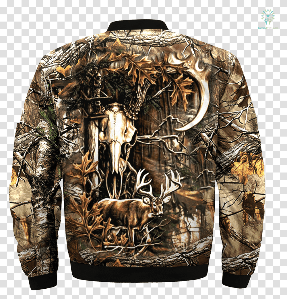 3d All Over Printed Deer Hunting Camo Jacket Tag Familyloves New Design Hoodies For Men, Apparel, Coat, Long Sleeve Transparent Png