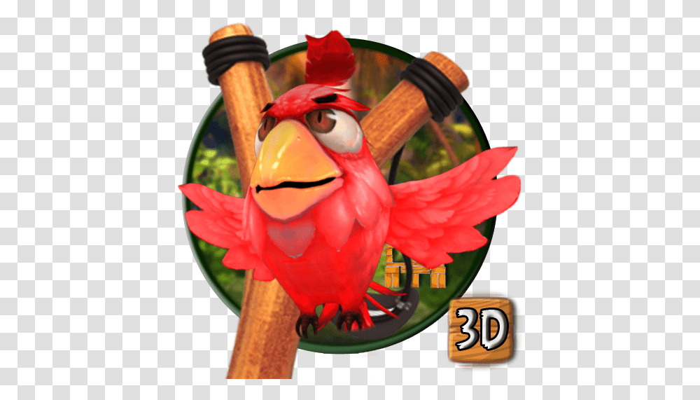 3d Angry Bird Theme Play Bird Toy, Angry Birds Transparent Png