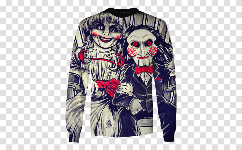 3d Annabelle And Jigsawtshirt Annabelle Doll Cartoon, Person, Drawing, Comics Transparent Png