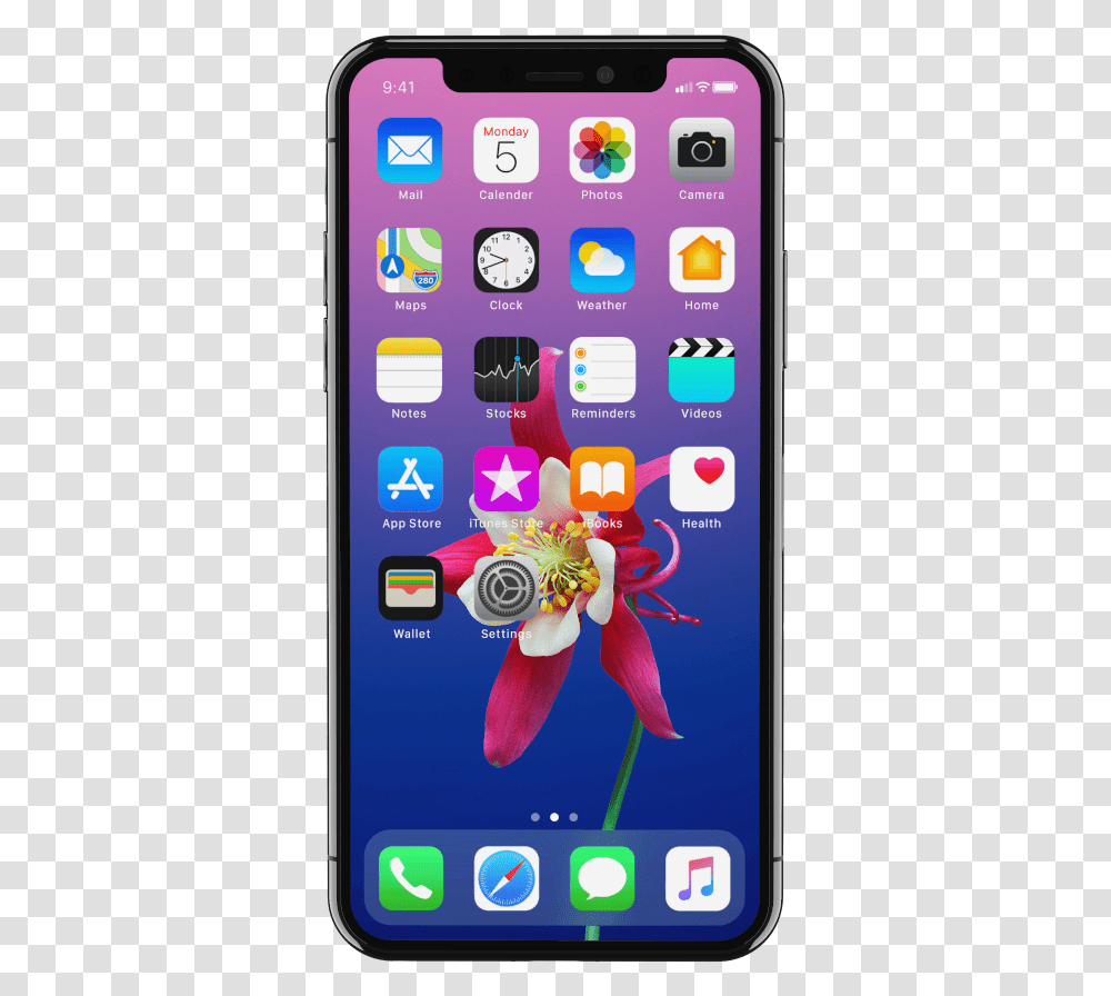 3d Apple Iphone X Image Ios 12.2 Iphone Xs, Mobile Phone, Electronics, Cell Phone, Clock Tower Transparent Png