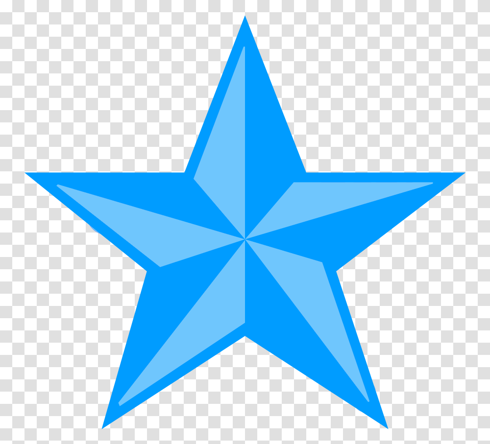 3d Blue Star Blue And Green Nautical Star, Symbol, Star Symbol, Cross, Pattern Transparent Png