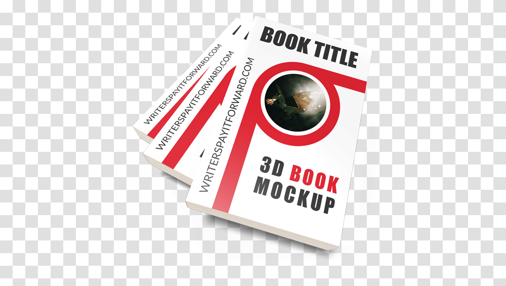 3d Book Mockup Paperback Graphic Design, Poster, Advertisement, Flyer, Brochure Transparent Png