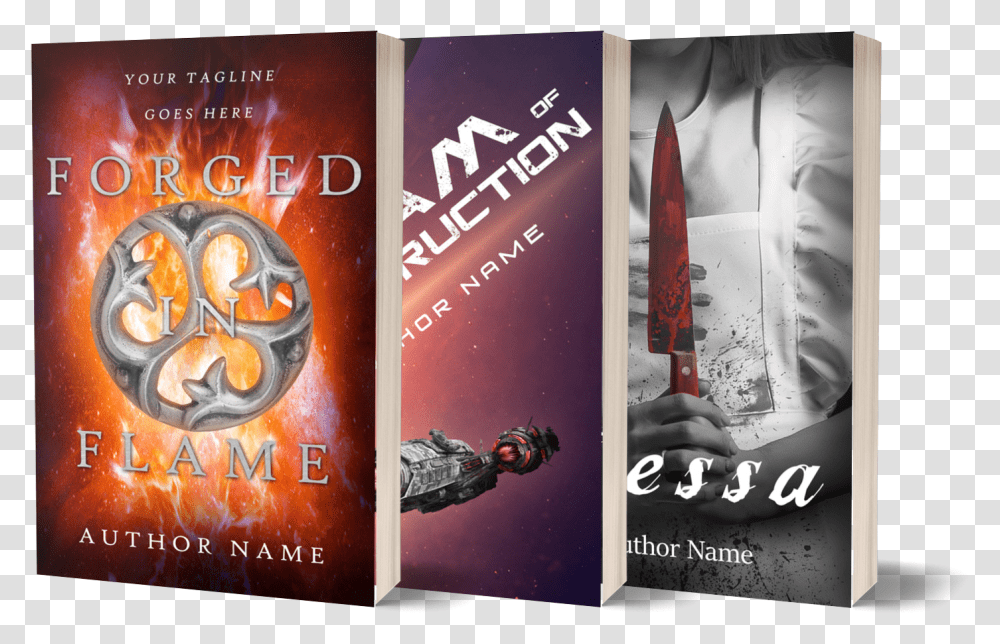 3d Book Series Covers Flyer, Advertisement, Poster, Weapon, Weaponry Transparent Png