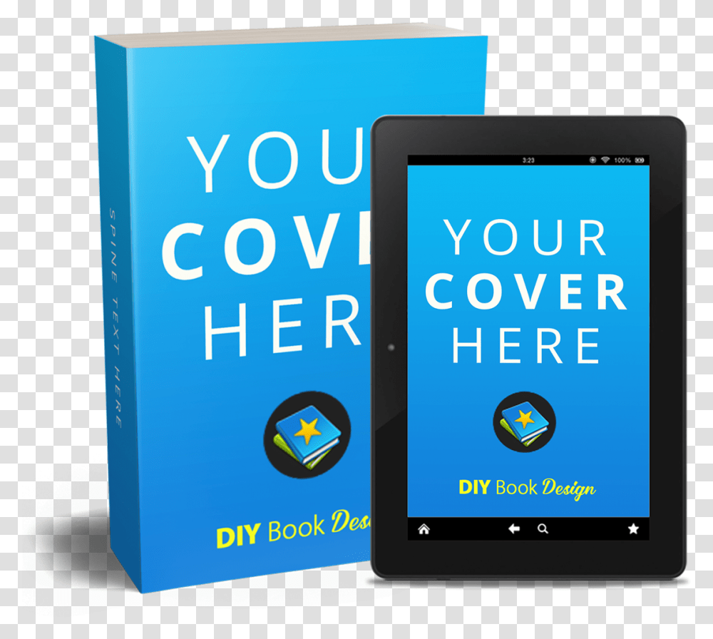 3d Book Template, Computer, Electronics, Tablet Computer, Mobile Phone Transparent Png